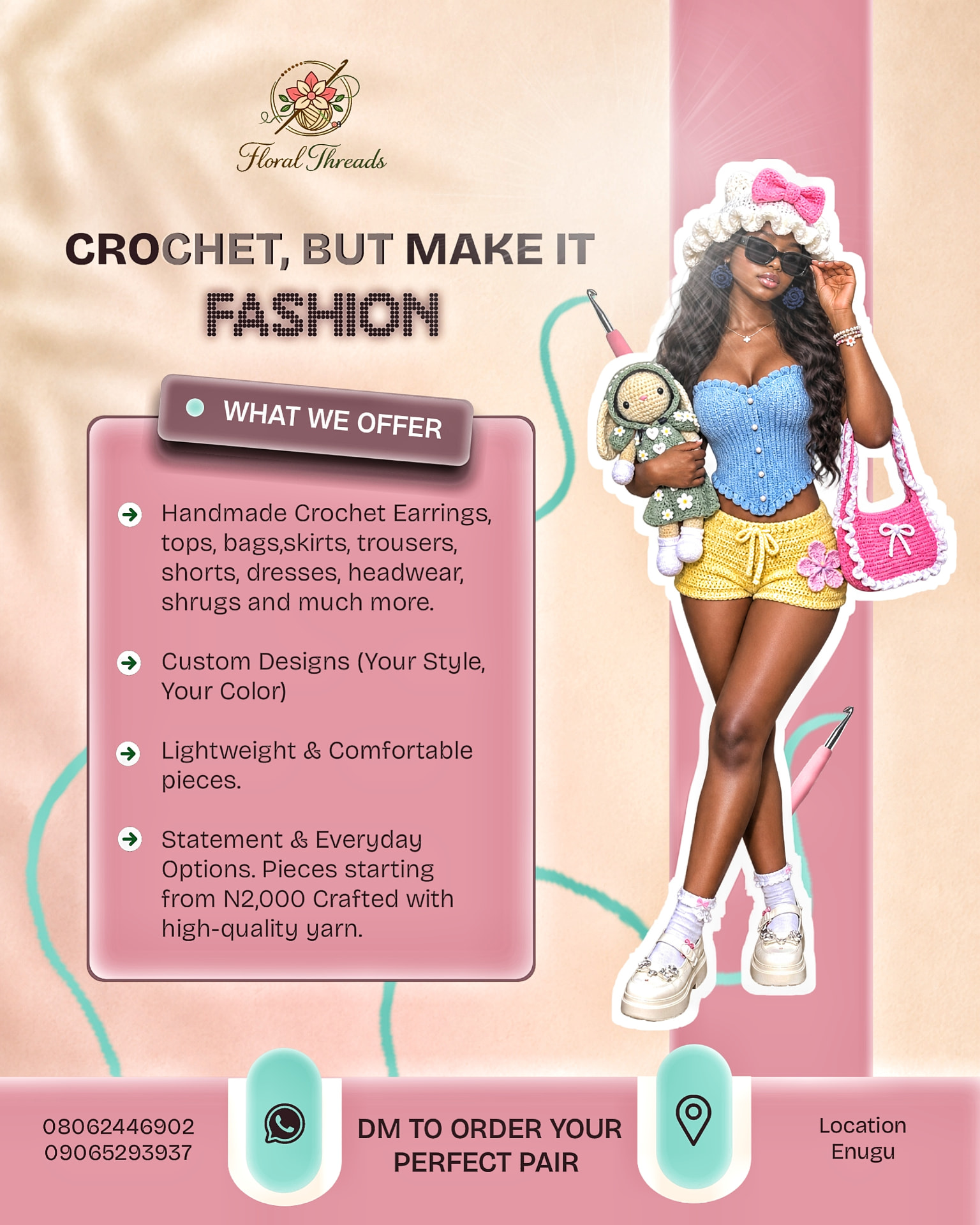Floral Threads — Crochet Fashion