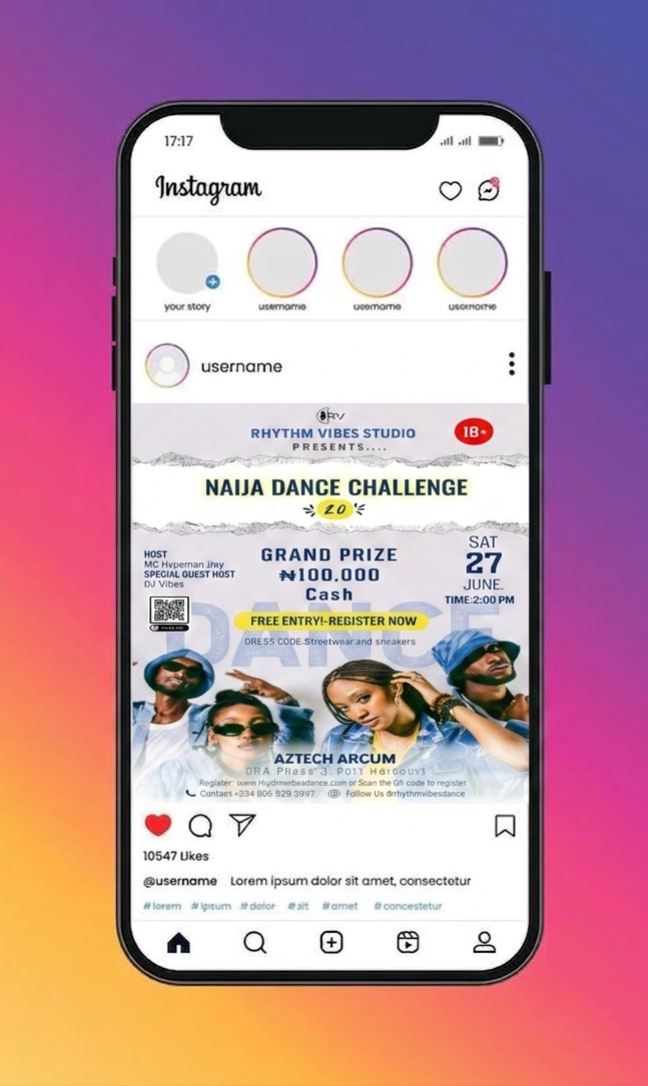 Naija Dance Challenge mockup 4