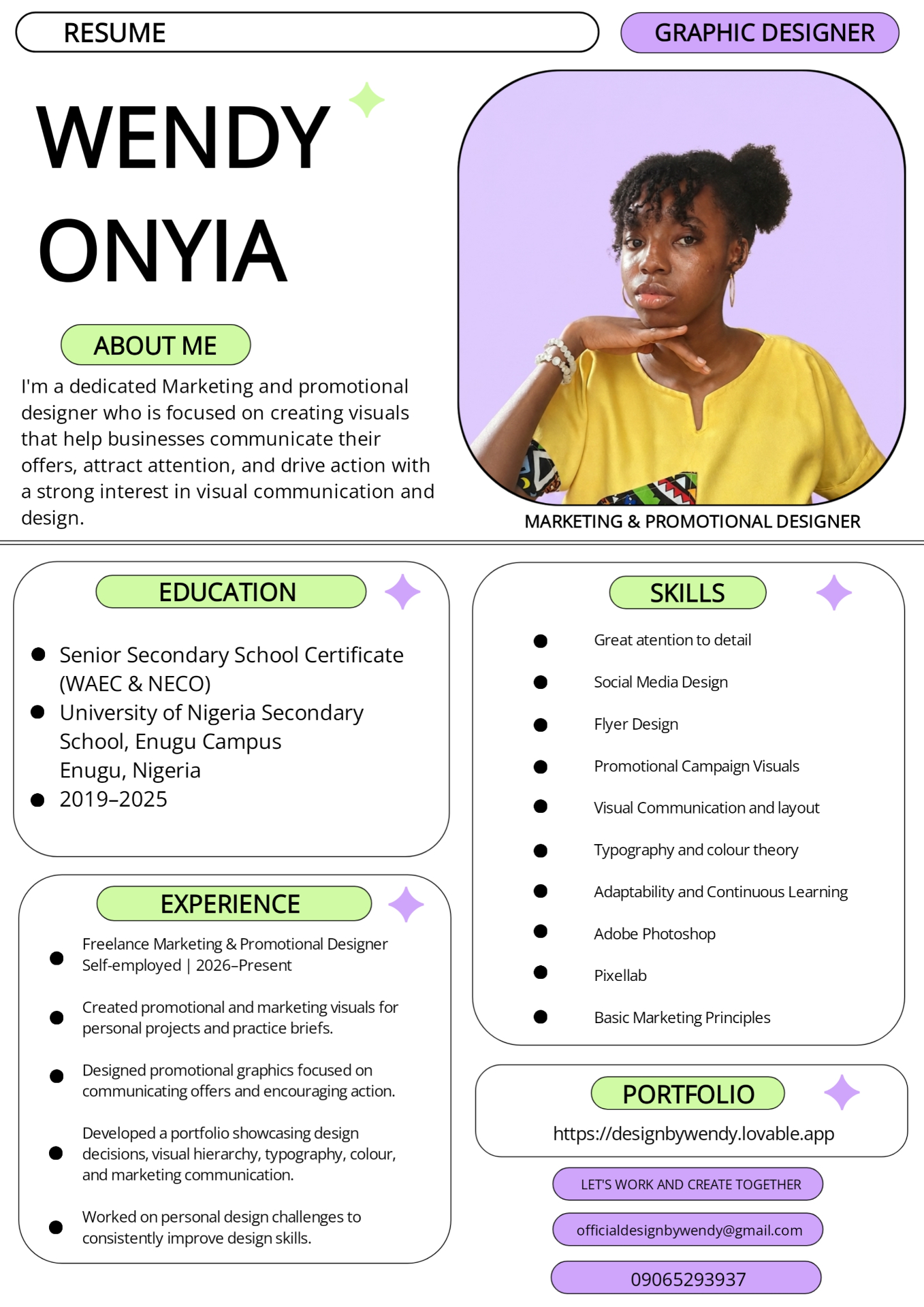 Resume Design