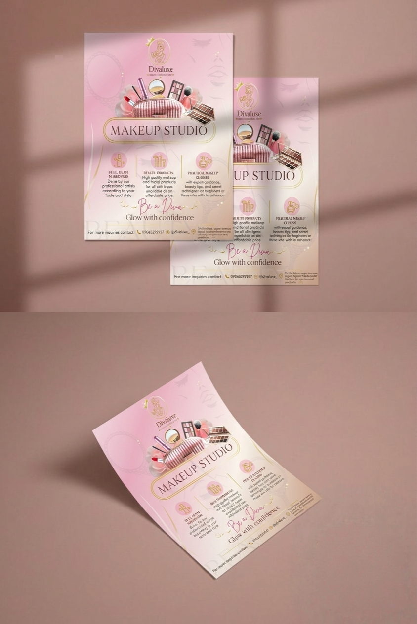 Divaluxe flyer mockup 3